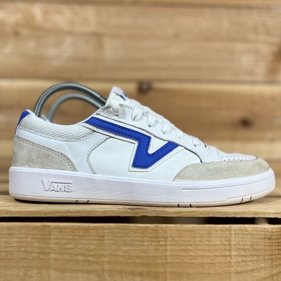 Vans Shoes - Vans Lowland CC Court, Womens 9.5, White Baja Blue